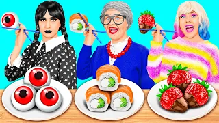 Reto De Cocina Wednesday vs Abuela | Guerra de Cocina de TeenChallenge