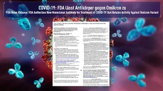 COVID-19: FDA lässt Antikörper gegen Omikron zu