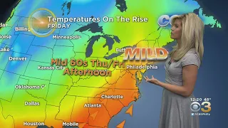 Midday Weather Forecast: 60s To End The Week