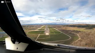 Airbus A320 NEO | Landing Madrid Barajas 32R (LEMD/MAD) GoPro HD Pilots' View