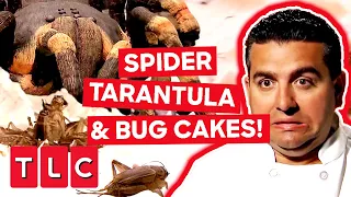 Buddy's GIANT Spider Tarantula & Bug Cakes! | Cake Boss