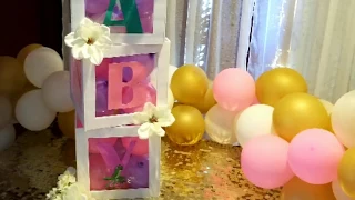 Dollar Tree DIY Baby Name Blocks