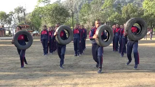 प्रहरी बन्ने मन छ हेर्नुहोस् यस्तो हुन्छ तालिम ।। Nepal police basic Physical Training