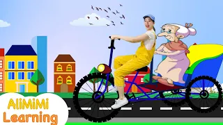 San Lun Che 三轮车⎮Tricycle Kids song⎮Tricycle Chinese Rhymes⎮Chinese Nursery Rhymes