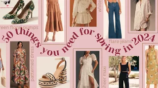 50 Things You NEED For Spring | Your Complete Spring Shopping List