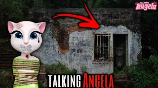 MIRAMOS A *TALKING ANGELA* EN EL POZO Y NOS *AMEN*AZO* FUE HORRIBLE😱 NO SABEMOS QUE HACER!