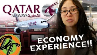 Qatar Airways Economy with Kids! Tokyo to Doha!