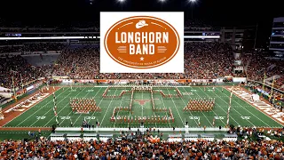 Pregame - Texas Tech vs. Texas - 11/24/2023 - The University of Texas Longhorn Band in 4K