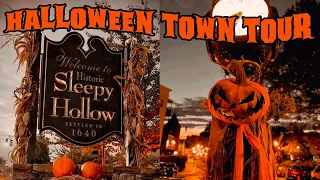 VISIT SLEEPY HOLLOW, NY 🎃 A Real Halloween Town Tour | Historic Haunts & Tarrytown Halloween Parade