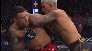 Charles Oliveira’s body assault on Dustin Poirier