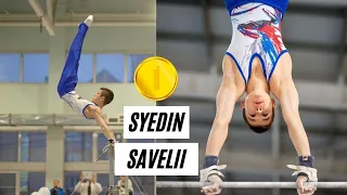 Savelii Syedin - Winner in the all-around junior sports games of Russia 2021 - High Bar