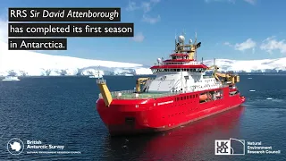 RRS Sir David Attenborough's first season in Antarctica