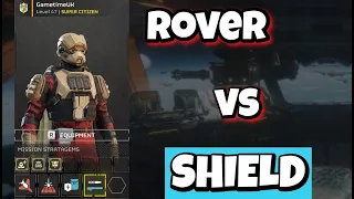 Shield vs Rover: Helldivers 2