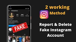 How To Report Fake Instagram Account | 100% Working Method
