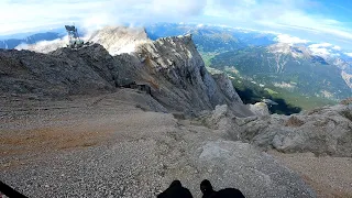 Speedflying Fiss-Ladis and Zugspitze