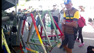 Eroica - Vintage cycling in Gaiole in Chianti, Siena  L'eroica XXVI 2023  wander around the market