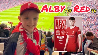 Liverpool V Sheffield United / AlbyTheRedTV / Match Day Vlog / Anfield Stadium / LFC Highlights