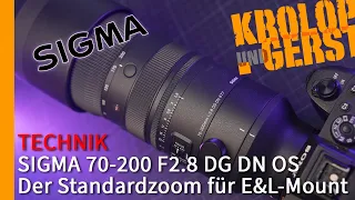 SIGMA 70-200 F2.8 DG DN OS - Der Standardzoom für E- & L-Mount 📷 Krolop&Gerst