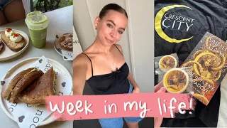 spend the week with me 💌 crochet update, shopping & bestie coffee dates 🫶🏼