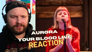 MACE REACTS to AURORA - Your Blood (Live Debut) [Beijing Meet & Greet]