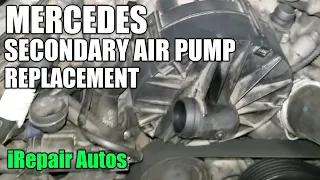 Mercedes Secondary Air Pump Replacement p0410 DIY