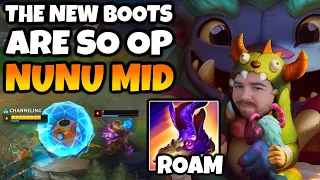 These NEW BOOTS were MADE for NUNU MID. Roam, Perma-Baron Recall, Fast snowballs.