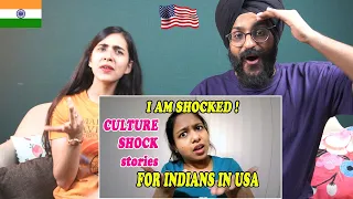 SHOCKING!! Indians React to CULTURE SHOCK FOR INDIANS IN USA😱