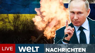 UKRAINE-KRIEG: Russen rennen gegen Bachmut an - Ukraine schlägt hart zurück | WELT NEWSSTREAM