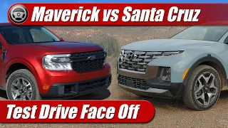 2022 Ford Maverick vs Hyundai Santa Cruz: Test Drive Face Off