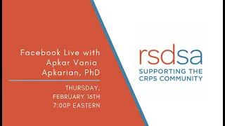 Facebook Live with Apkar Apkarian, PhD | Brain Mechanisms of Chronic Pain