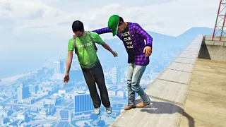 GTA 5 Epic Ragdoll Fails • vol.117 [Crazy Jumps Funny Moments]