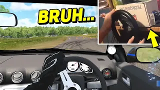 He made a FREE Sim Drifting Setup?!