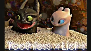 Toothless & Light fury || edit~ || Ты и я