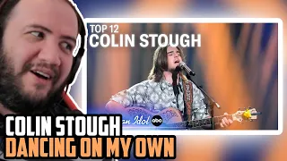 Colin Stough - Dancing On My Own - Country Version - American Idol 2023 top 12 - TEACHER PAUL REACTS