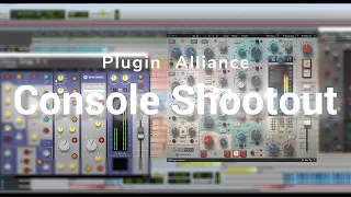 Which VST Console? Plugin Alliance Console Shootout round 1 (EDM)