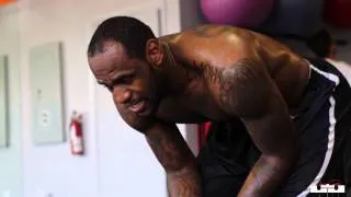 LEBRON JAMES DAY OF LIFE 2014 PRE PLAYOFFS PREPARATION WORKOUT PRACTICE 3 OF 5