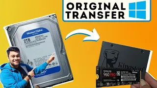 Transfer Your Original Windows HDD To SSD in Laptop or Desktop Without Losing Data !