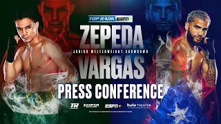 Jose Zepeda vs Josue Vargas | Final Press Conference
