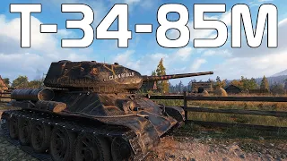 T-34-85M-1v5 Coloban-11 kills- 3717dmg-2373 base exp