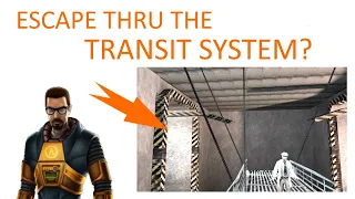 How To Escape Black Mesa Back Thru The Transit System in Half-Life 1