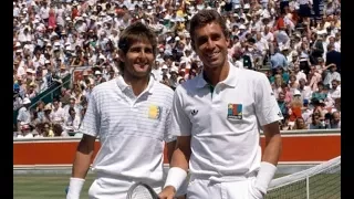 Queen's 1989 F Lendl vs. Van Rensburg 1/2