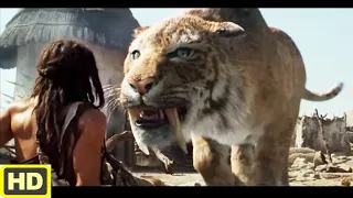 10,000 BC a man Saved SaberTooth Tiger , Became Leader of Mankind