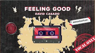 David Casado - Feeling Good (Michael Bublé) [Only Vocals / Acapella / Vocal Track]