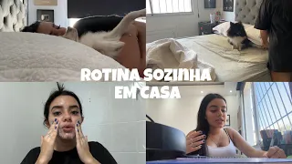 ROTINA SOZINHA EM CASA MORANDO COM MINHA MÃE - Bela Almada