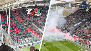 These Away Fans were Loud! Utrecht v NEC Nijmegen