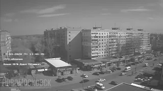 Timelapse 27-03-2020 - Новомосковск, Украина