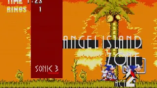 Angel Island Zone Act 2 - Sonic the Hedgehog 3 (Prototype) Music Extended
