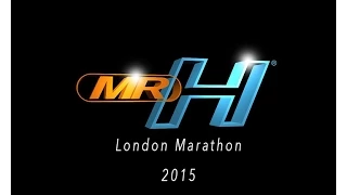Mr H Motivates Runners at the London Marathon 2015