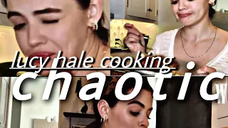 lucy hale cooking for straight 2:25 minutes😛