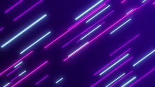 4K Rounded Neon Multicolored lines Background Looped Animation | Free Footage | Motion Made